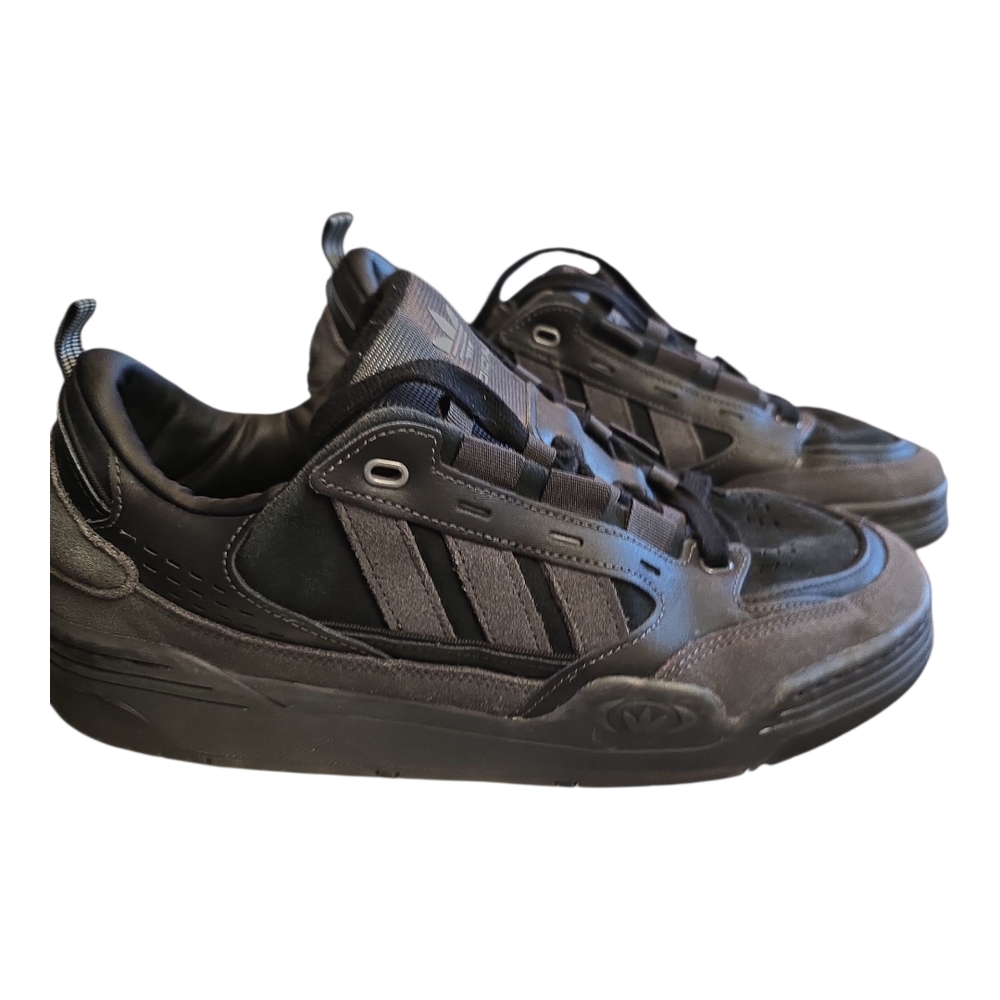 Adidas Men's Black and Brown Sneakers - Picture 2 of 8